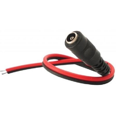 Trade Shop Traesio - Trade Shop - Accom Connettor Dc Femmina 23 Cm 2.1x5.5mm Cctv Telecam - Trade Shop Traesio - Trade Shop - Accom Connettor Dc Femmina 23 Cm 2.1x5.5mm Cctv Telecam -