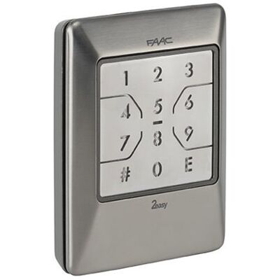 Xkp B Inox 404039 2-draht-kabelbus-edelstahl-zifferntastatur - Faac Xkp B Inox 404039 2-draht-kabelbus-edelstahl-zifferntastatur - Faac
