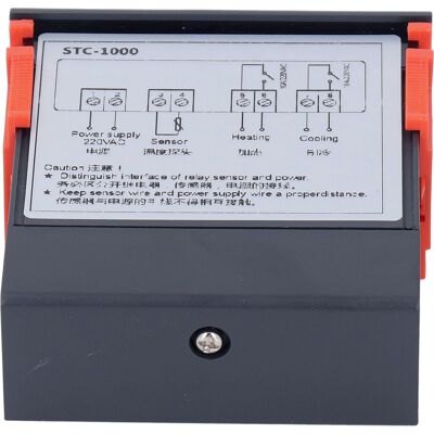 HEAT Intelligenter Temperaturregler Mit Ntc-sensor, Einstellbarem Digitaldisplay Und Thermostat, 220 V Ac, -50 Bis -99 Grad HEAT Intelligenter Temperaturregler Mit Ntc-sensor, Einstellbarem Digitaldisplay Und Thermostat, 220 V Ac, -50 Bis -99 Grad