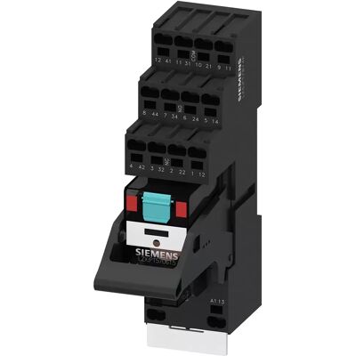 Siemens LZS:PT5D5T30 - Relais mit 4 Kontakten, 230VAC, Rote LED Siemens LZS:PT5D5T30 - Relais mit 4 Kontakten, 230VAC, Rote LED