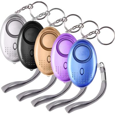 ABCRITAL Persönlicher Alarm, 5 Stück 140 Db Schlüsselanhänger-notfallalarm Mit Anti-angriffs-taschenlampe Mit Led-licht Für Frauen, Kinder, Ältere Menschen ABCRITAL Persönlicher Alarm, 5 Stück 140 Db Schlüsselanhänger-notfallalarm Mit Anti-angriffs-taschenlampe Mit Led-licht Für Frauen, Kinder, Ältere Menschen