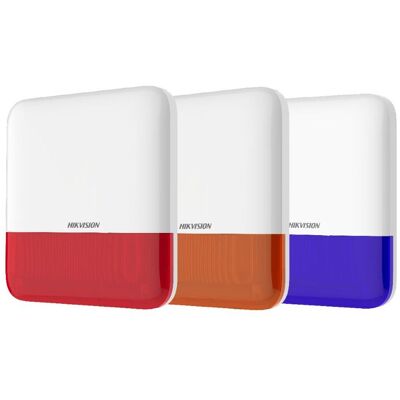 Hikvision - Ax Pro Ds-ps1-e-we/b Funk-außensirene - Blue Blue Hikvision - Ax Pro Ds-ps1-e-we/b Funk-außensirene - Blue Blue