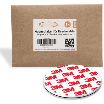 ECENCE 1x Magnethalterung 70mm Für Rauchmelder Feuermelder Magnet-befestigung ECENCE 1x Magnethalterung 70mm Für Rauchmelder Feuermelder Magnet-befestigung