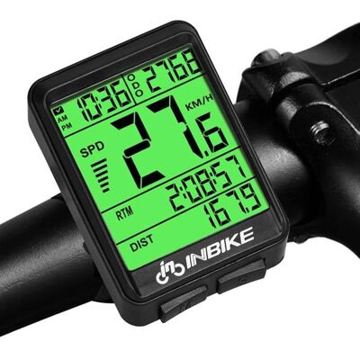 OEM Ip54 Wasserdichter, Kabelloser Fahrradcomputer Mit Hintergrundbeleuchtetem Display Und Integrierter Stoppuhr OEM Ip54 Wasserdichter, Kabelloser Fahrradcomputer Mit Hintergrundbeleuchtetem Display Und Integrierter Stoppuhr