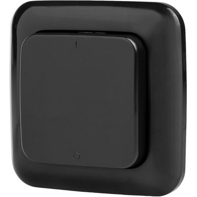 Smartwares Schwarzer Wireless Lichtschalter - Kabelloser Wandschalter Smartwares Schwarzer Wireless Lichtschalter - Kabelloser Wandschalter