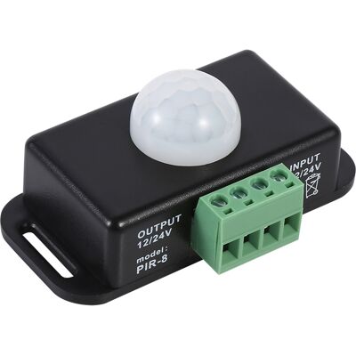 HEAT 12v/24v Infrarot-pir-bewegungsmelder Für Led-streifen, Körpersicherheitsschalter, Präsenzsensor HEAT 12v/24v Infrarot-pir-bewegungsmelder Für Led-streifen, Körpersicherheitsschalter, Präsenzsensor