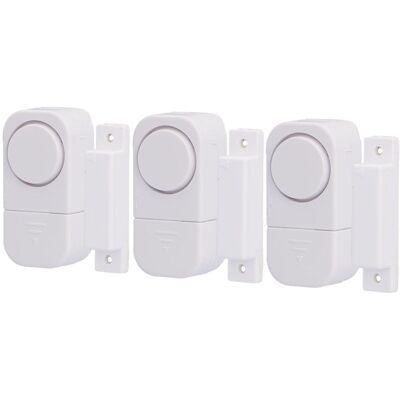 Unitec - 213008 - 3er-Set - Tür-/Fensteralarm - Alarm Unitec - 213008 - 3er-Set - Tür-/Fensteralarm - Alarm