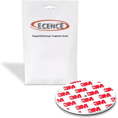 ECENCE 1x Magnethalterung 70mm Für Rauchmelder Feuermelder Magnet-befestigung ECENCE 1x Magnethalterung 70mm Für Rauchmelder Feuermelder Magnet-befestigung