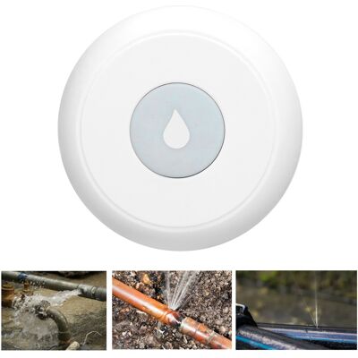 JUTE Tuya Zigbee Smart-wasserleckmelder, Leckalarm, Überlaufmelder, Kompatibel Mit Einer Mobilen App, Mit Eingebautem Akku JUTE Tuya Zigbee Smart-wasserleckmelder, Leckalarm, Überlaufmelder, Kompatibel Mit Einer Mobilen App, Mit Eingebautem Akku