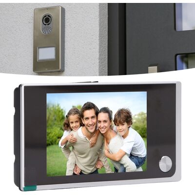 JUTE 3,5 Zoll 520a Digitale Elektronische Überwachungsvideo-türklingel, Intelligente Video-türklingelkamera Mit Weitem Sichtfeld Und Weitwinkel. JUTE 3,5 Zoll 520a Digitale Elektronische Überwachungsvideo-türklingel, Intelligente Video-türklingelkamera Mit Weitem Sichtfeld Und Weitwinkel.
