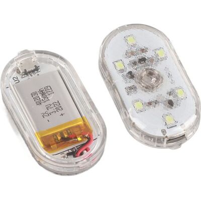 HEAT Set Mit 2 Wiederaufladbaren Usb-led-autoinnenraumleuchten, Bewegungssensor, Touch-steuerung, Kabellos, Ambientelicht, Nachtleselicht HEAT Set Mit 2 Wiederaufladbaren Usb-led-autoinnenraumleuchten, Bewegungssensor, Touch-steuerung, Kabellos, Ambientelicht, Nachtleselicht