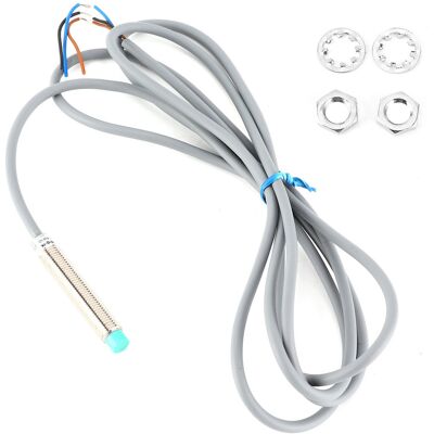 HEAT Berm Näherungsschalter, 3-draht-sensor Mit Zylindrischer Kopferkennung, 10–30 V Dc, Bem08-02-pk HEAT Berm Näherungsschalter, 3-draht-sensor Mit Zylindrischer Kopferkennung, 10–30 V Dc, Bem08-02-pk