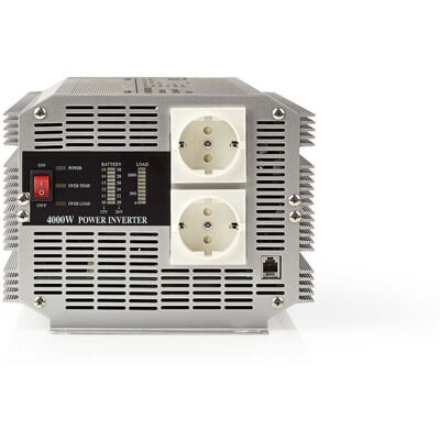 Nedis Pims400012 Spannungswandler 4000 W Schwarz 12v Auf 230v Nedis Pims400012 Spannungswandler 4000 W Schwarz 12v Auf 230v