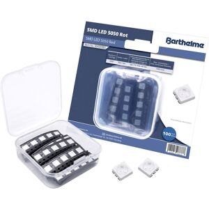 Barthelme SMD-LED-Set 5050 ROT 1000 mcd 120 ° 60 mA 2 v 100 St. Bulk