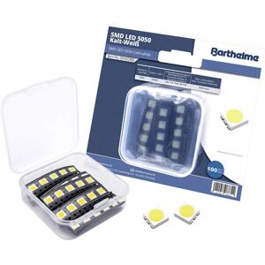 SMD-LED-Set 5050 Kaltweiß 7000 mcd 120 ° 60 mA 3 v 100 St. Bulk - Barthelme