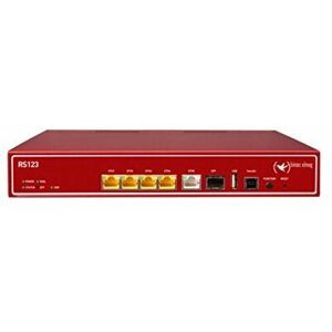 Bintec Elmeg - Bintec-elmeg RS123 Eingebauter Ethernet-Anschluss Rot