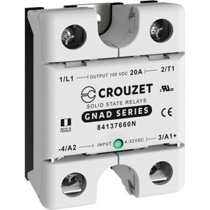 Crouzet Halbleiterrelais 84137660N 20 A Schaltspannung (max.): 100 V/AC Gleichstromschaltung 1 St.