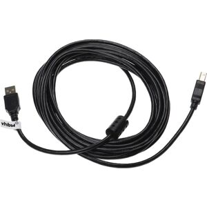 Usb a auf usb b Druckerkabel Scannerkabel Adapterkabel kompatibel mit Boss Katana MK1 100, Katana MK1 50 - 5 m Schwarz - Vhbw