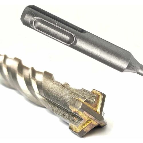 KLASEBO Hammerbohrer SDS Plus 24mm, 4-Schneider, Betonbohrer, Steinbohrer, 250mm Länge