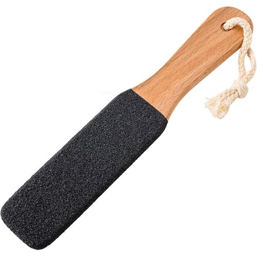 Pediküre-Fußfeile, Hornhautentferner, Hornhautraspel, doppelseitige professionelle manuelle Pediküre-Fußraspel