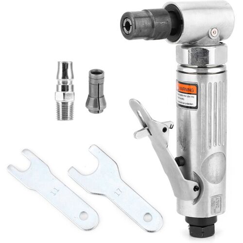 ZOTERNEN Winkelschleifer, Industrie-Winkelschleifer 25.000 U/min, 90°-Druckluft-Schleif- und Poliergriff