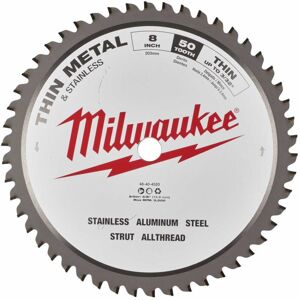 Milwaukee 203X15.87X50z Kreissägeblätter - Metall Milwaukee 203X15.87X50z Kreissägeblätter - Metall