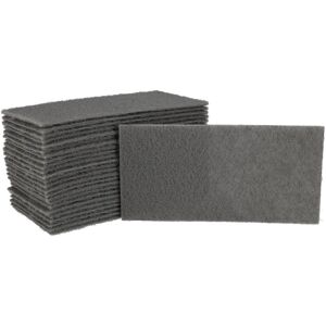 Mirlon Total 25 Stk Schleifvlies Ultrafine Korn 1500 Schleifpads, Schleiffleece Zum Anschleifen, Entrosten, Schleifen, Polieren Von Holz, Metall, Kunststoff, Edelstahl - Mirka Mirlon Total 25 Stk Schleifvlies Ultrafine Korn 1500 Schleifpads, Schleiffleece Zum Anschleifen, Entrosten, Schleifen, Polieren Von Holz, Metall, Kunststoff, Edelstahl - Mirka