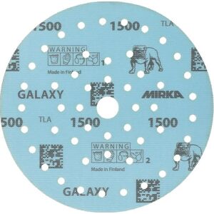 Grip Multifit Schleifscheibe - Ø 150 Mm - Packung Mit 50 Stück - Korn 1500 - Fy6m105094 - Mirka Grip Multifit Schleifscheibe - Ø 150 Mm - Packung Mit 50 Stück - Korn 1500 - Fy6m105094 - Mirka