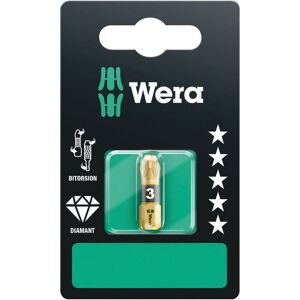 855/1 Bdc Sb Sis 05073338001 Kreuzschlitz-bit Pz 3 Werkzeugstahl Diamantbeschichtet D 6.3 1 St. - Wera 855/1 Bdc Sb Sis 05073338001 Kreuzschlitz-bit Pz 3 Werkzeugstahl Diamantbeschichtet D 6.3 1 St. - Wera