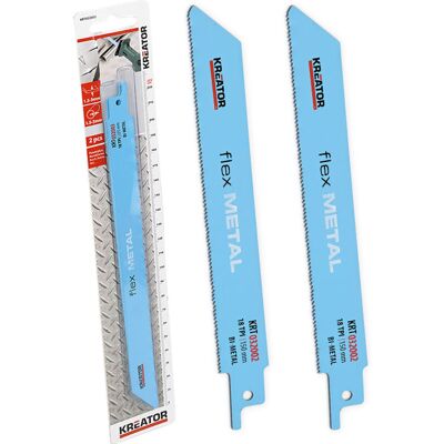 KREATOR 150mm Metallsägeblatt - Robust, 18 Zähne KREATOR 150mm Metallsägeblatt - Robust, 18 Zähne