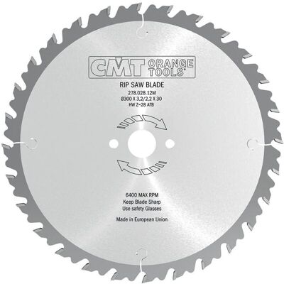 CMT 278.028.12V Multischneidsäge - 10mm Zähne - für Faserkontur CMT 278.028.12V Multischneidsäge - 10mm Zähne - für Faserkontur