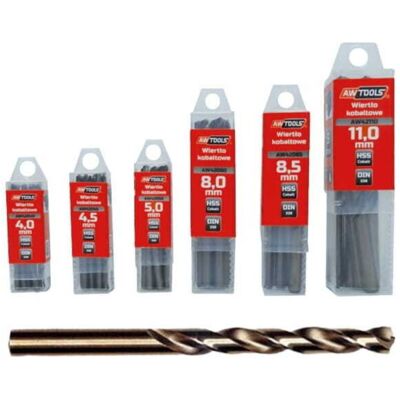 Awtools Aw42120 Bohrerset - Hochwertiger Kobalstahl - 12mm Awtools Aw42120 Bohrerset - Hochwertiger Kobalstahl - 12mm