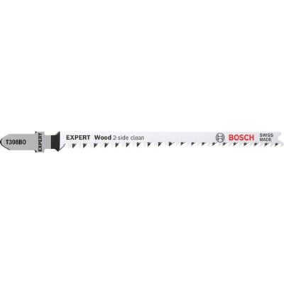 Bosch - Accessories 2608901712 Expert 'wood 2-side Clean' T308 Bo Blätter 2 St. Bosch - Accessories 2608901712 Expert 'wood 2-side Clean' T308 Bo Blätter 2 St.