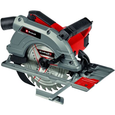 Handkreissäge Te-cs 190/1 (1.500 W, 5.500 Min-1, Werkzeuglose Einstellung, Großer Griffbügel, Alu-sägetisch, Spindelarretierung, Inkl. Hartmetall-sägeblatt) - Einhell Handkreissäge Te-cs 190/1 (1.500 W, 5.500 Min-1, Werkzeuglose Einstellung, Großer Griffbügel, Alu-sägetisch, Spindelarretierung, Inkl. Hartmetall-sägeblatt) - Einhell