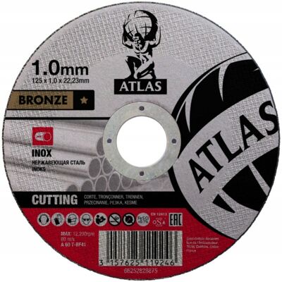 Norton Atlas 125x1 Stahltrennscheibe Norton Atlas 125x1 Stahltrennscheibe