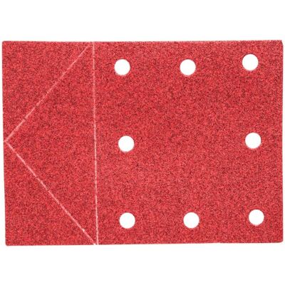 GRAPHITE Schleifpapier 115 X 160 Mm, Gelocht, Mit Abreißperforation, Klettverschluss. K100, 3 Stück. GRAPHITE Schleifpapier 115 X 160 Mm, Gelocht, Mit Abreißperforation, Klettverschluss. K100, 3 Stück.