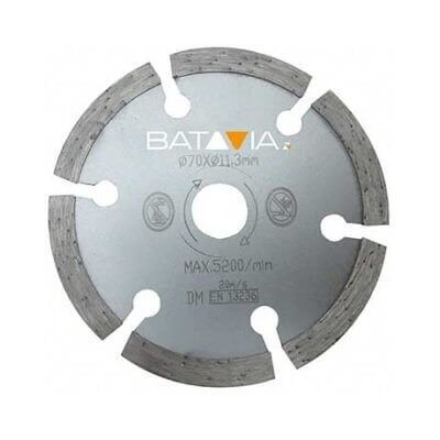 Batavia Racer Diamantsägeblätter - 2 Stück -∅ 70 Mm X 1,8 Mm Von Workzone Batavia Racer Diamantsägeblätter - 2 Stück -∅ 70 Mm X 1,8 Mm Von Workzone