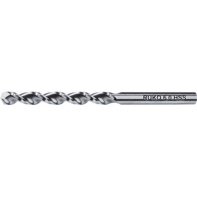 Ruko - 6mm HSS-Bohrer für Metall - Profil, Rechts, 338 TL 3000 Ruko - 6mm HSS-Bohrer für Metall - Profil, Rechts, 338 TL 3000