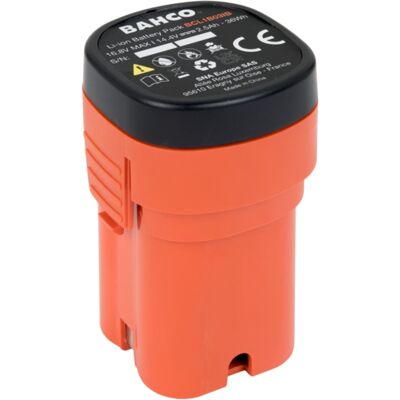 Bahco Kompakte Lithium-ionen-akkus 36 Wh Bahco Kompakte Lithium-ionen-akkus 36 Wh