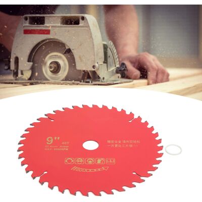 JUTE Sägeblatt Aus Aluminiumlegierung, Holzsägeblatt, Kreissägeblatt Aus Aluminiumlegierung Für Die Holzbearbeitung, 9 X 40 Zähne JUTE Sägeblatt Aus Aluminiumlegierung, Holzsägeblatt, Kreissägeblatt Aus Aluminiumlegierung Für Die Holzbearbeitung, 9 X 40 Zähne