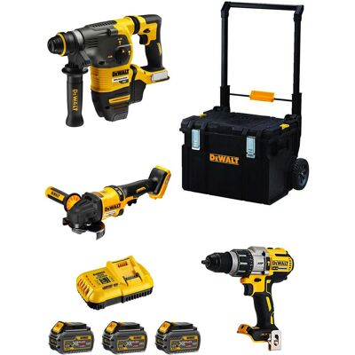 Dewalt - Kit Fvk381tst3hd-qw 54v/18v (dch333 + Dcd996 + Dcg418 + 3 X 6,0 Ah + Dcb118 + Ds450 Dwst1-75668) Dewalt - Kit Fvk381tst3hd-qw 54v/18v (dch333 + Dcd996 + Dcg418 + 3 X 6,0 Ah + Dcb118 + Ds450 Dwst1-75668)