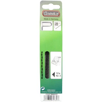 Connex Laubsägeblatt Zarsa Für Holz 12 Stück Sägen & Messer Connex Laubsägeblatt Zarsa Für Holz 12 Stück Sägen & Messer