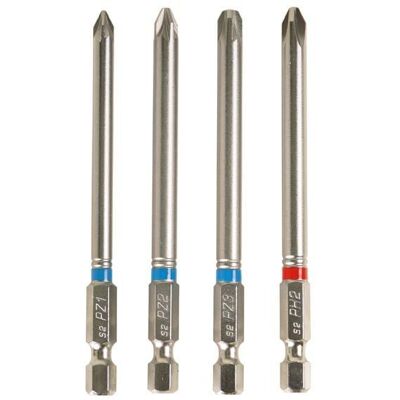 Connex Bit-set 4-teilig 90 Mm Philips/pozidrive Bits Connex Bit-set 4-teilig 90 Mm Philips/pozidrive Bits