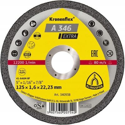 Klingspor - 340952 - 230x1,9x22,2 mm - Trennscheibe Klingspor - 340952 - 230x1,9x22,2 mm - Trennscheibe