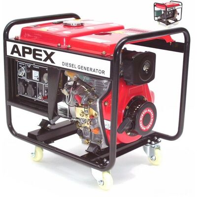 Apex E-start Diesel Stromerzeuger Generator 2500 Notstromaggregat E6283 Stromaggregat Apex E-start Diesel Stromerzeuger Generator 2500 Notstromaggregat E6283 Stromaggregat