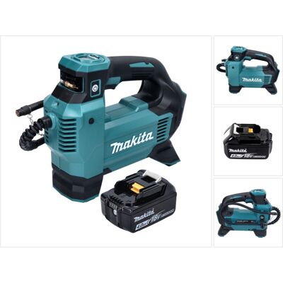 Dmp 181 M1 Akku Kompressor 18 V 11,1 Bar + 1x Akku 4,0 Ah - Ohne Ladegerät - Makita Dmp 181 M1 Akku Kompressor 18 V 11,1 Bar + 1x Akku 4,0 Ah - Ohne Ladegerät - Makita