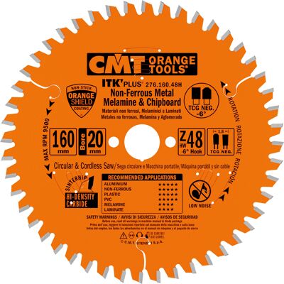 CMT 276.165.56h Kreisblatt Für Aluminium Hw 165x1.8/1.2x20+15.88 Z56 Tcg Neg CMT 276.165.56h Kreisblatt Für Aluminium Hw 165x1.8/1.2x20+15.88 Z56 Tcg Neg