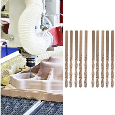 JUTE 10 Hss-spiralbohrer, Zylindrischer Schaft, 3,5 Mm JUTE 10 Hss-spiralbohrer, Zylindrischer Schaft, 3,5 Mm