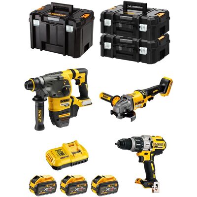 Dewalt Kit Fvk381x3hd-qw 54v/18v (dch333 + Dcd996 + Dcg418 + 3 X 9,0 Ah + Dcb118 + 2 X Tstak Ii + Tstak Vi) Dewalt Kit Fvk381x3hd-qw 54v/18v (dch333 + Dcd996 + Dcg418 + 3 X 9,0 Ah + Dcb118 + 2 X Tstak Ii + Tstak Vi)