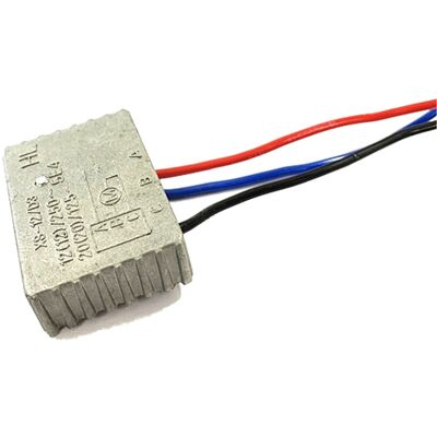 Trade-shop - Vollmetall Anlaufwiderstand / Sanftanlauf 12a 230v Inkl. 3 Kabel Ersatz Für Einhell Bosch Makita Maschinen Trade-shop - Vollmetall Anlaufwiderstand / Sanftanlauf 12a 230v Inkl. 3 Kabel Ersatz Für Einhell Bosch Makita Maschinen